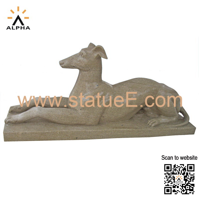 greyhound statue